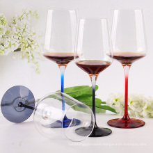 Haonai larger size wine champagne goblet lead free crystal wine goblet,dishwasher safe